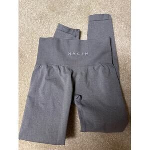 NVGTN High-Waist Active Leggings in Dark Gray
